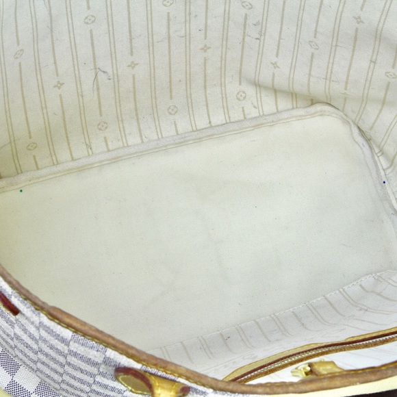 2014 Louis Vuitton Neverfull MM DA Damier Azur LV - Picture 3 of 8